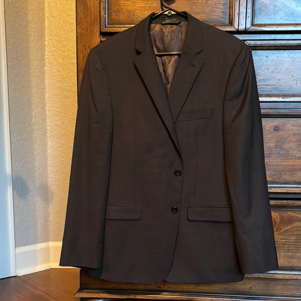Classic Black Sport Coat with Notched Lapels